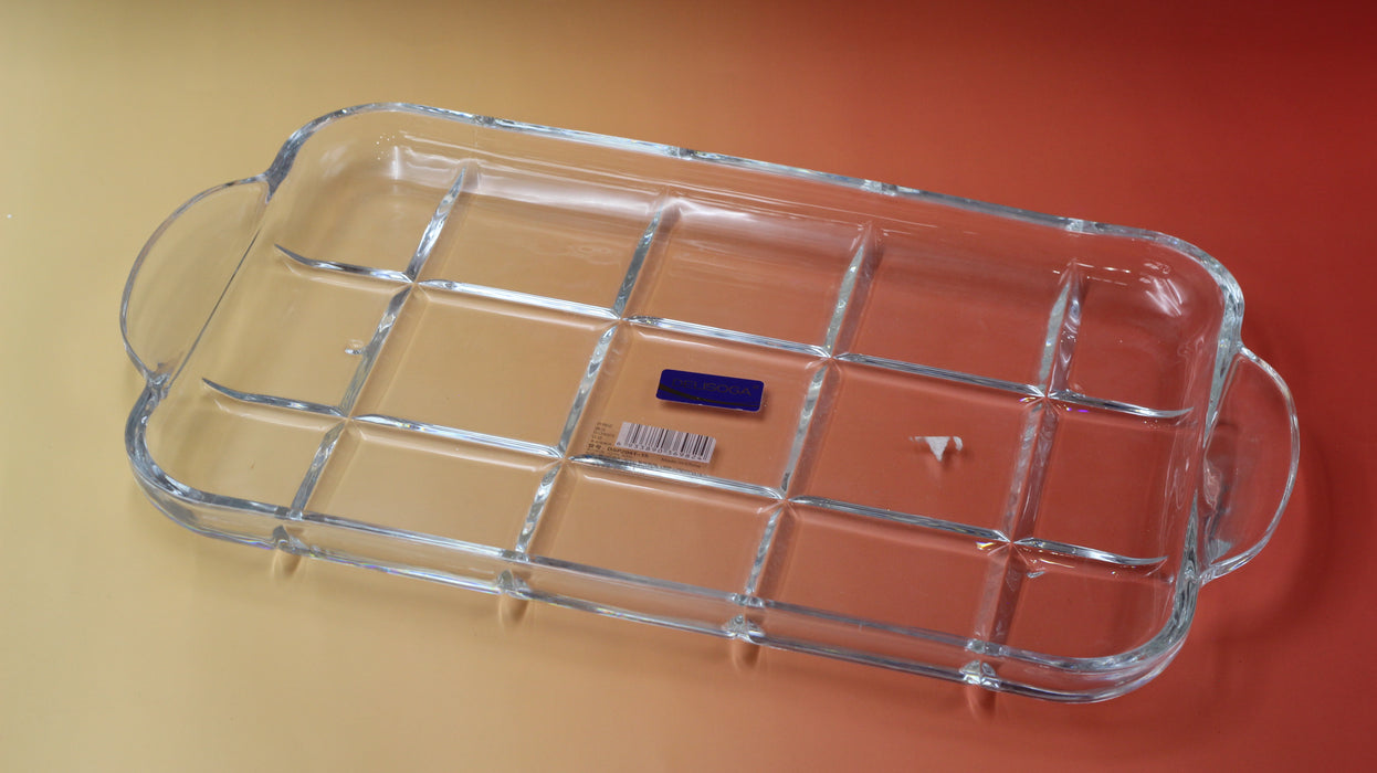 Glass Square Fruit Bowl / 13380268
