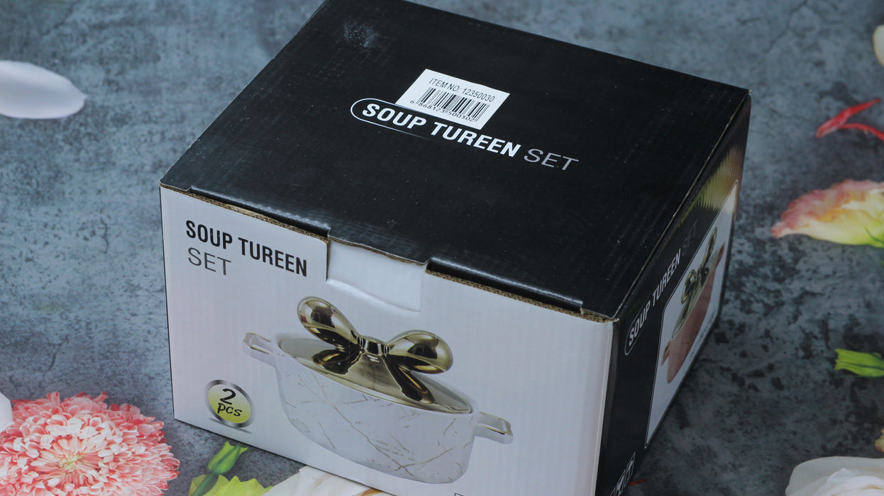 Soup Tureen Set / JEC7199-6. 5-H28 / 12350030