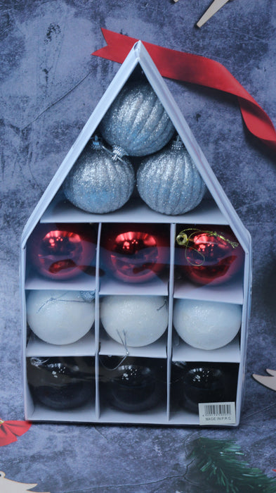 House Christmas Gift Box Pendant / AF023-151
