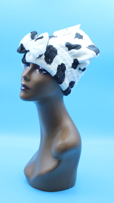 Cow Pattern Towel Hat 40129 / A211227