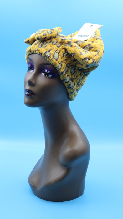 Leopard Pattern Towel Hat 40143 / A211227