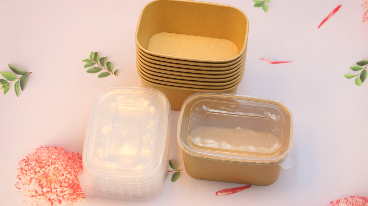 Kraft Paper Packaging Box with Lid / 17240057 / 17240061