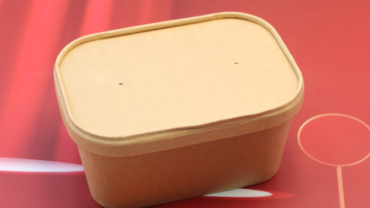 Kraft Paper Packaging Box with Lid 10pcs / 17240058