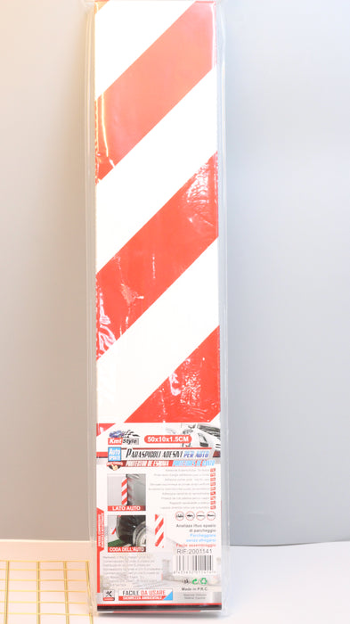 Anti Collision Foam Red and White Straight Strip / 2001141