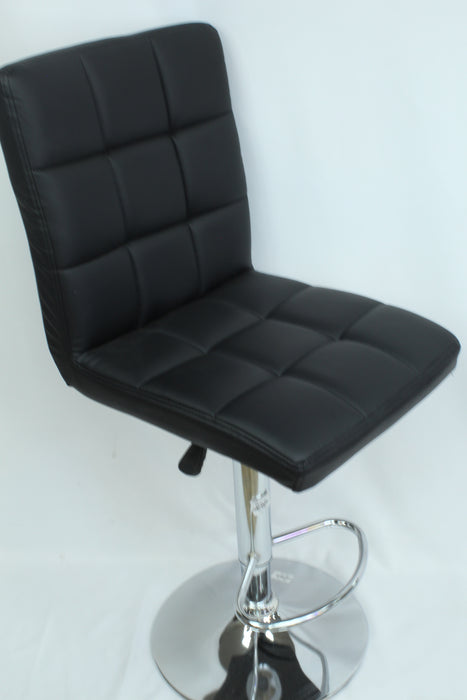 Leather Square Bar Chair / 629