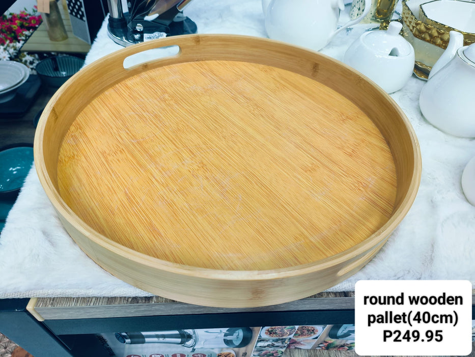 Round Wooden Pallet