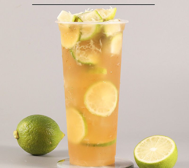 Icy lemon tea