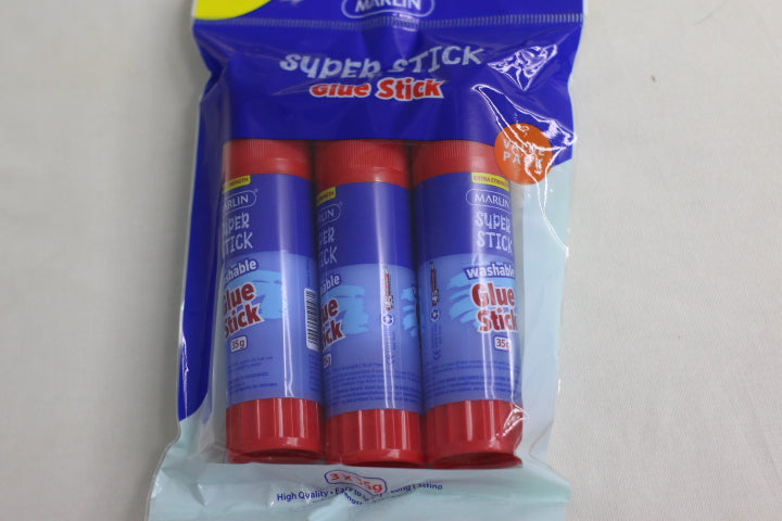Marlin Super Glue Stick 3's V/Pack/SM134