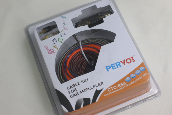 Cable Set for Car Amplifier / CTC-65A
