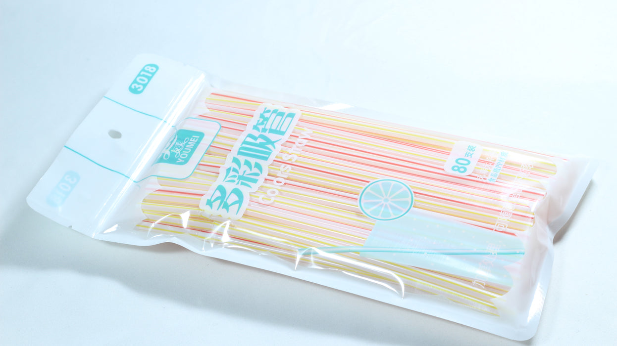 Colors Straw 80 PCS / 3018