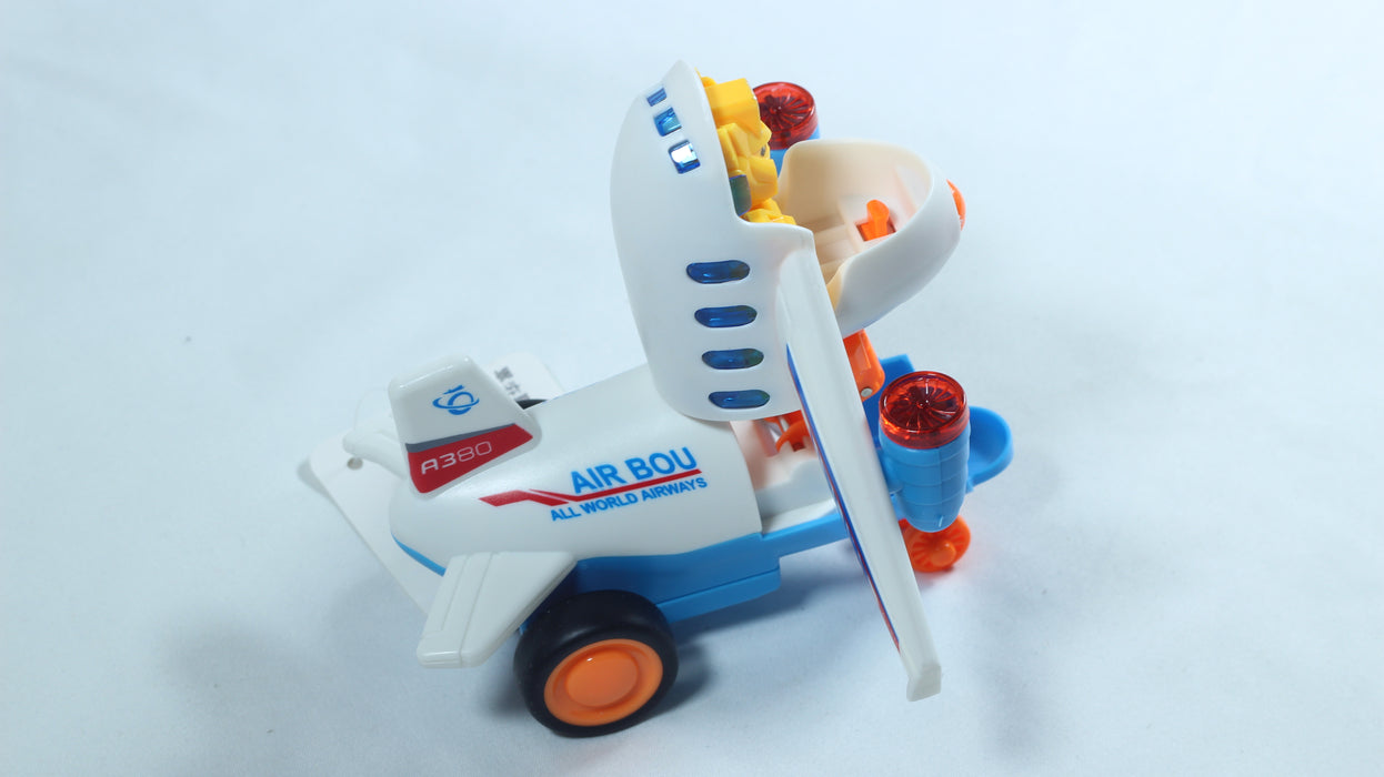 Inertial Shape Shifting Airliner Toy-907-10