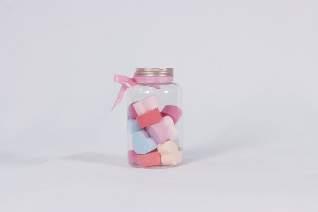 Makeup Sponge Heart 16PCS /441 - Besco Hyper