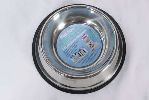 Stainless Steel dog bowl 30cm / 2703204 - Besco Hyper