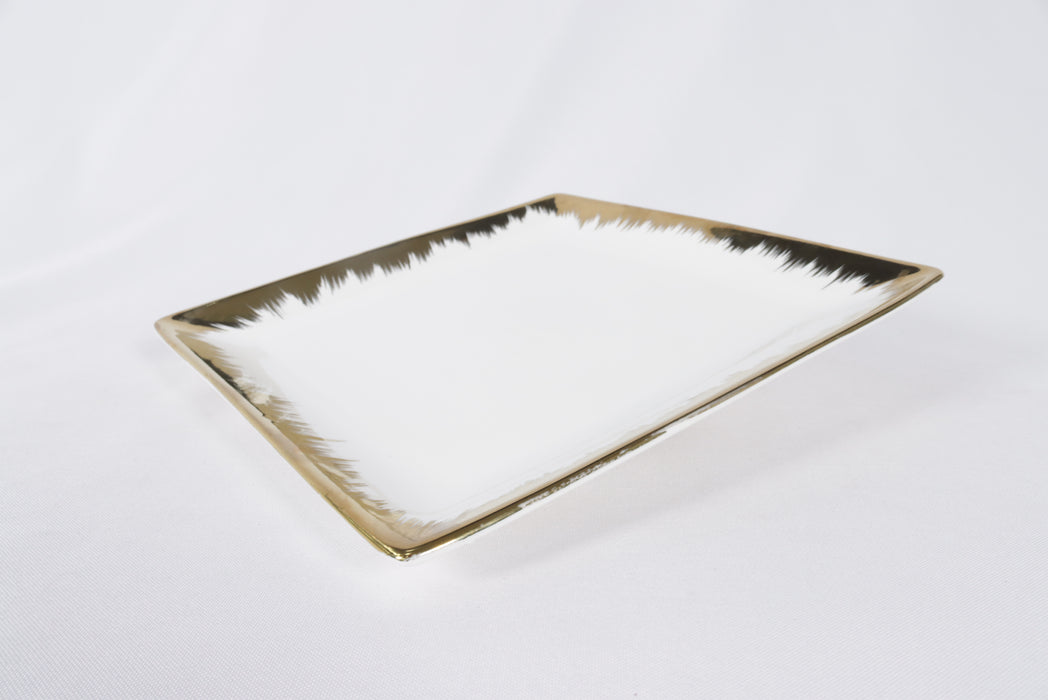 Gold Rimmed Plate / 13880122