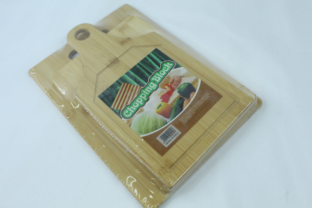 Three Piece Bamboo Cutting Board