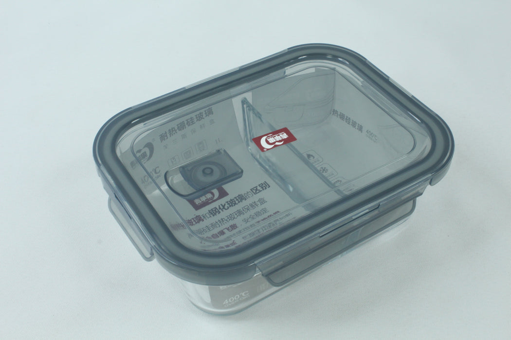 方形玻璃保鲜盒 / 1L / GPK14-2 / 13380204