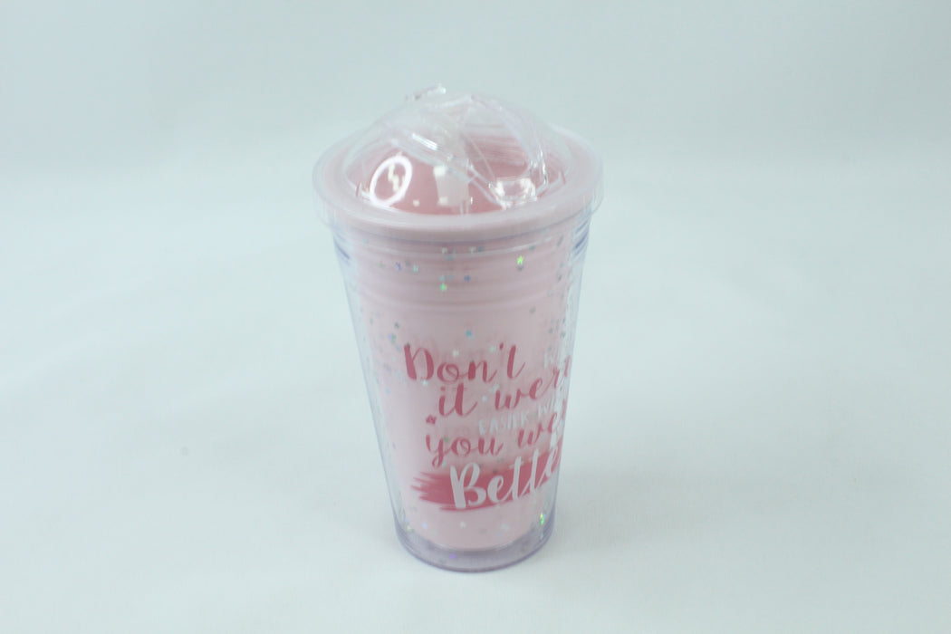 星星亮片吸管杯450ml/171803