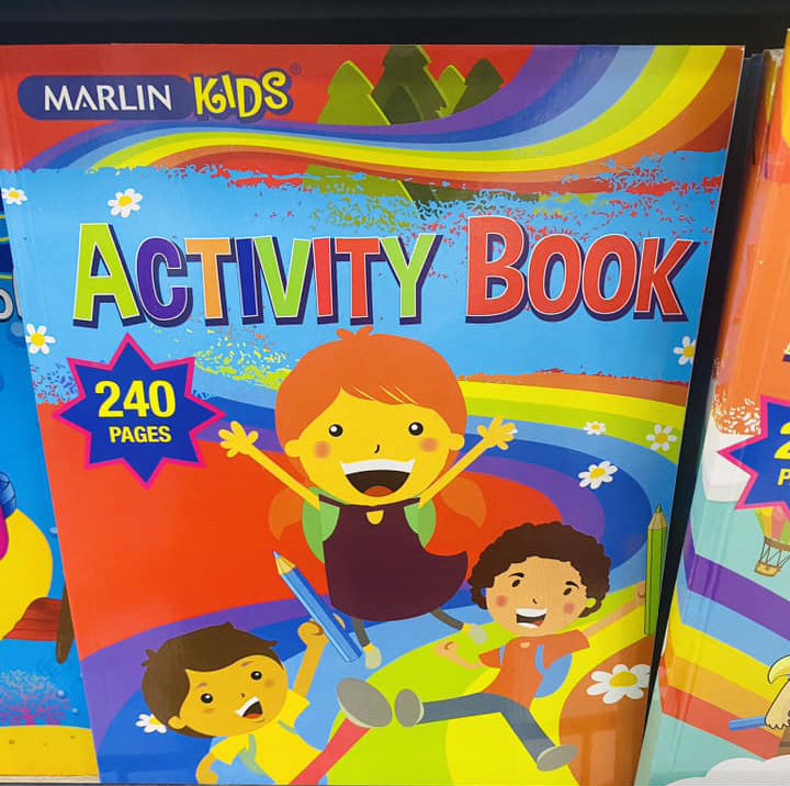 Marlin Activity Book 240pg / 021D — Besco Hyper
