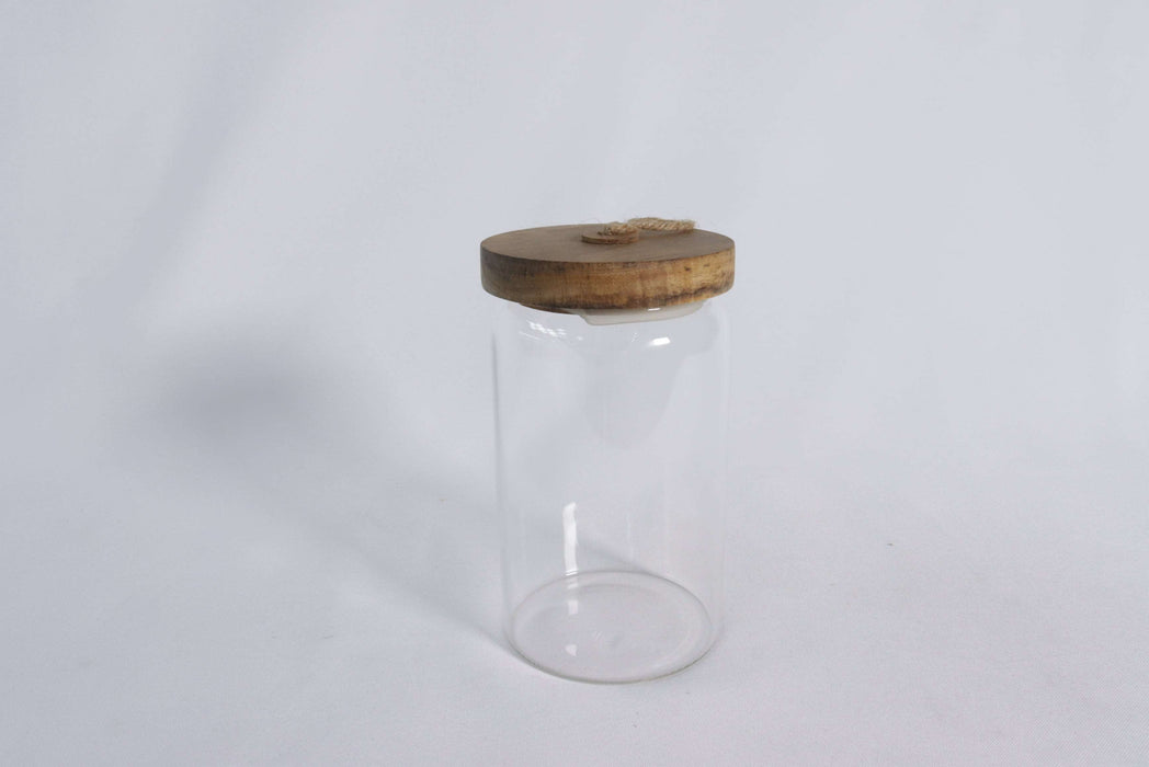 750ML Glass Storage Jar With Lid / 1988-59