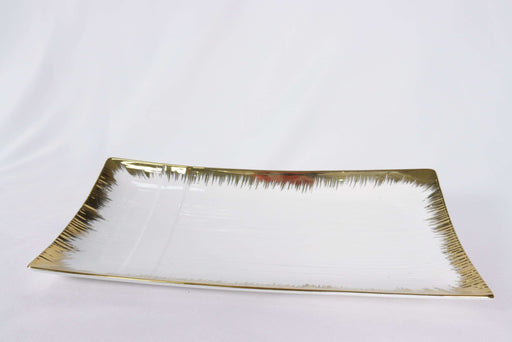 Golden Rimmed plate / 13880040