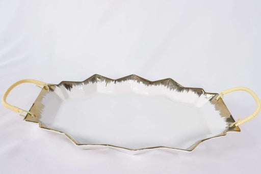 Golden Rimmed plate / 13880096