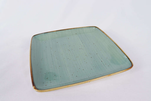 Fine Porcelain Plate Green / CZT04-03