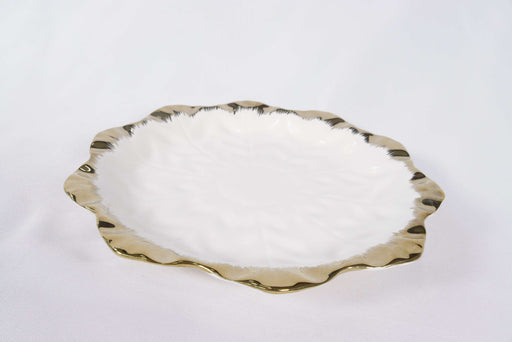 Gold Rimmed Plate / 13880075