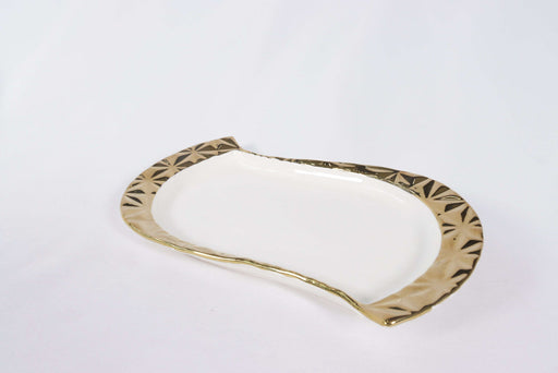 Gold Rimmed Plate / 13880045