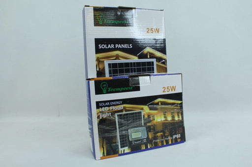 25W / Solar Energy LED Flood Light Set / Tempest