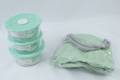 Glass Lunch Box Set with bag 4 pcs / 31