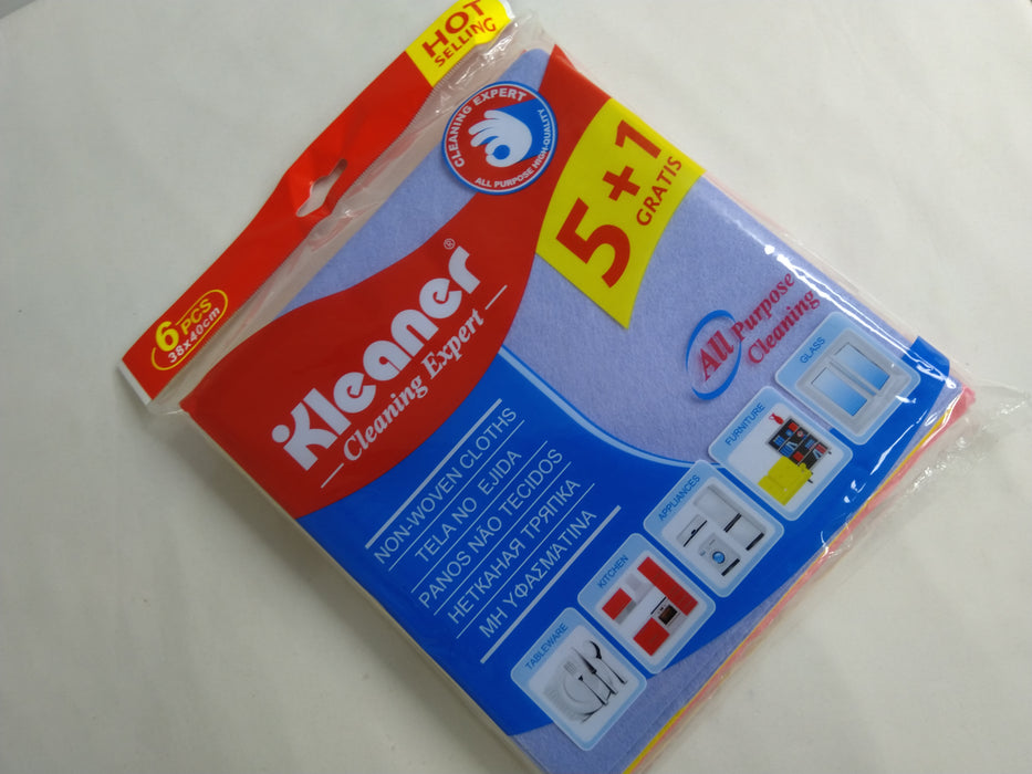 6 Pieces of Non Woven Wipes