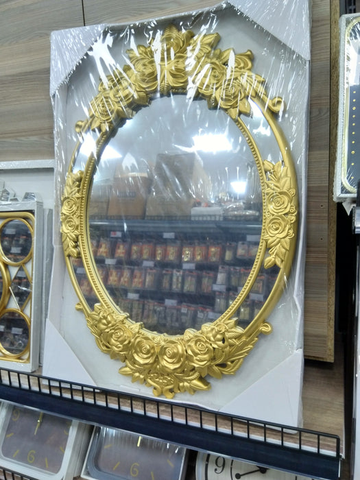 Gold lace mirror / K416003