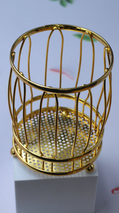 Round chopstick Cage Gold 831-3-2