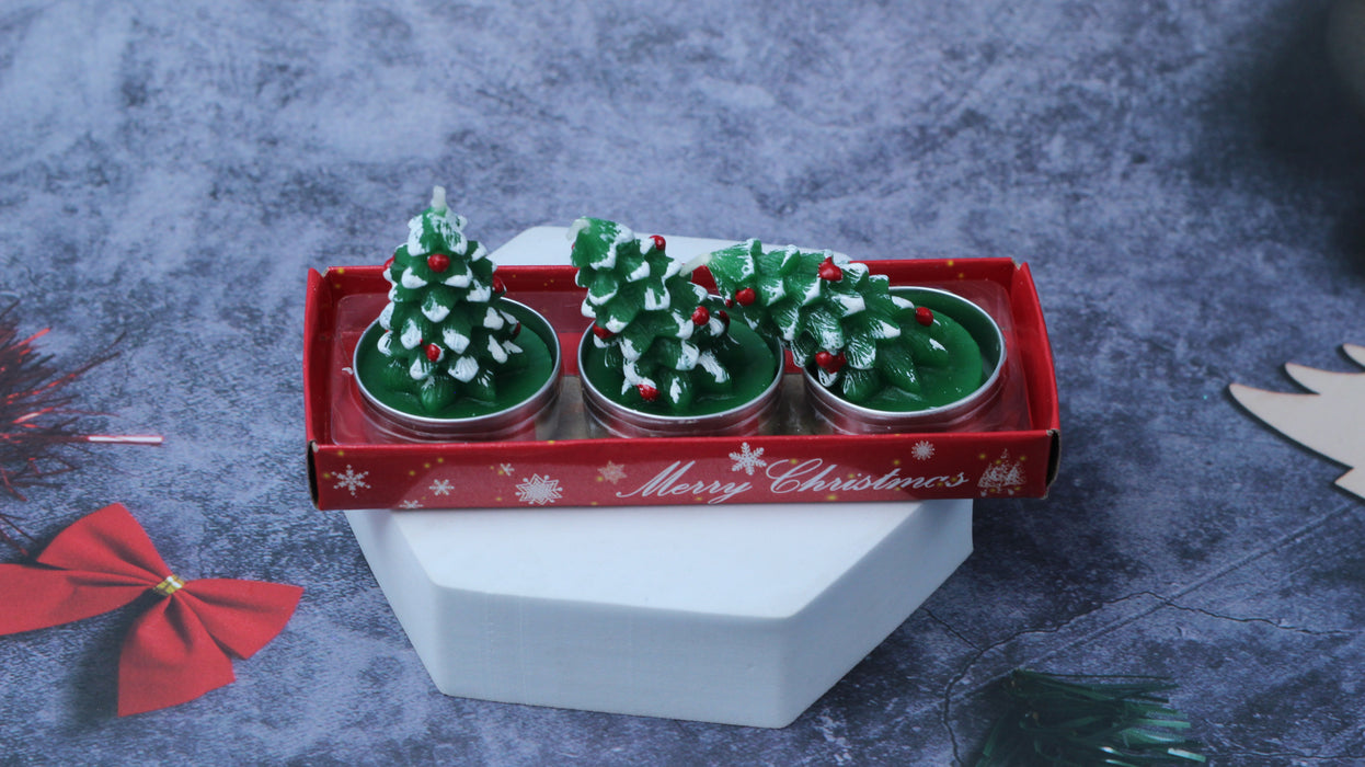 Christmas Series 3pcs Candles / T2-X