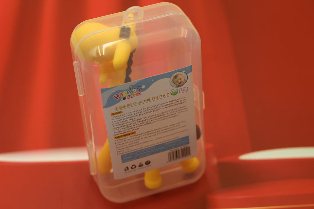 Giraffe Silicone Teether / JR-8017