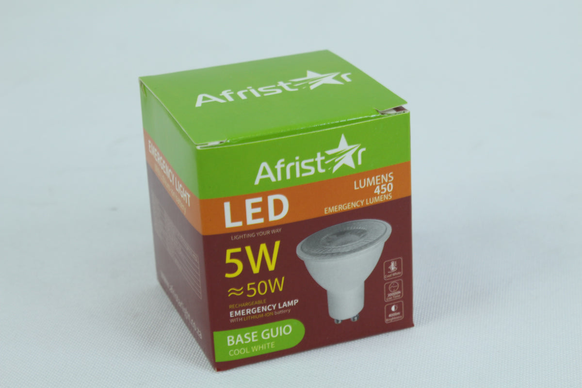 LED Emergency GU10 Bulb 5W Cool GUL05E — Besco Hyper