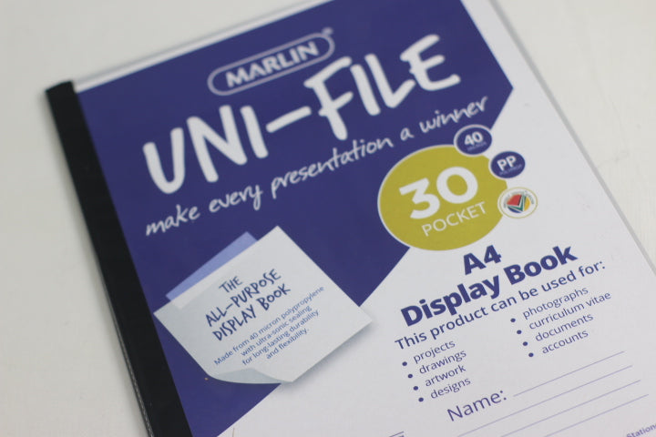 Marlin Unifile Display Book A4 30pg / 8030